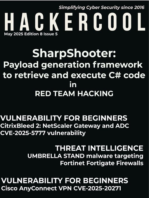 Title details for Hackercool Magazine by Hackercool Cybersecurity OPC Pvt Ltd - Available